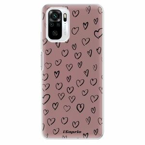 Odolné silikonové pouzdro iSaprio - Heart Dark - Xiaomi Redmi Note 10 / Note 10S obraz