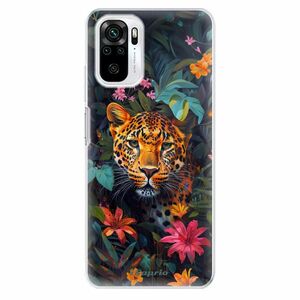 Odolné silikonové pouzdro iSaprio - Flower Jaguar - Xiaomi Redmi Note 10 / Note 10S obraz