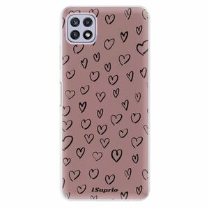 Odolné silikonové pouzdro iSaprio - Heart Dark - Samsung Galaxy A22 5G obraz