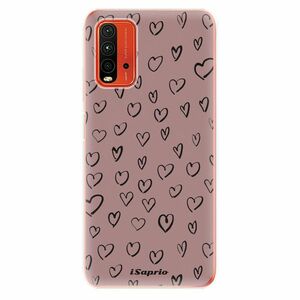 Odolné silikonové pouzdro iSaprio - Heart Dark - Xiaomi Redmi 9T obraz