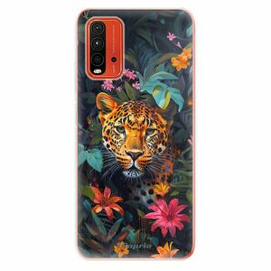 Odolné silikonové pouzdro iSaprio - Flower Jaguar - Xiaomi Redmi 9T obraz