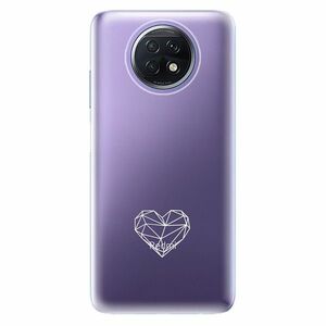 Odolné silikonové pouzdro iSaprio - čiré - Digital Love - Xiaomi Redmi Note 9T obraz