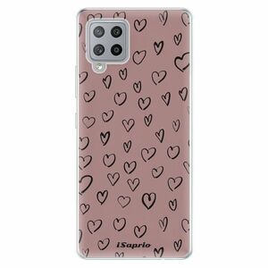 Odolné silikonové pouzdro iSaprio - Heart Dark - Samsung Galaxy A42 obraz