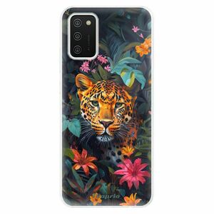 Odolné silikonové pouzdro iSaprio - Flower Jaguar - Samsung Galaxy A02s obraz