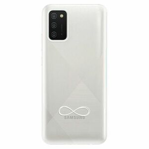 Odolné silikonové pouzdro iSaprio - čiré - Infinity - Samsung Galaxy A02s obraz