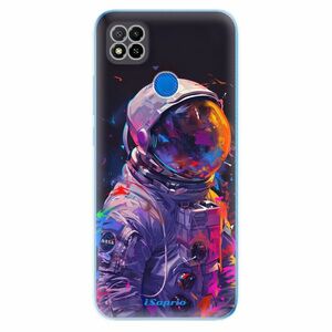 Odolné silikonové pouzdro iSaprio - Neon Astronaut - Xiaomi Redmi 9C obraz