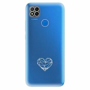 Odolné silikonové pouzdro iSaprio - čiré - Digital Love - Xiaomi Redmi 9C obraz