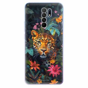 Odolné silikonové pouzdro iSaprio - Flower Jaguar - Xiaomi Redmi 9 obraz