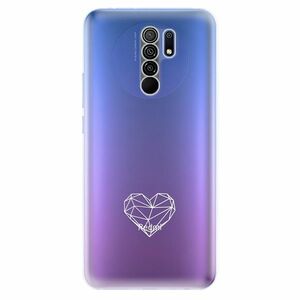 Odolné silikonové pouzdro iSaprio - čiré - Digital Love - Xiaomi Redmi 9 obraz