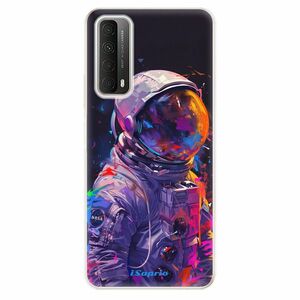 Odolné silikonové pouzdro iSaprio - Neon Astronaut - Huawei P Smart 2021 obraz