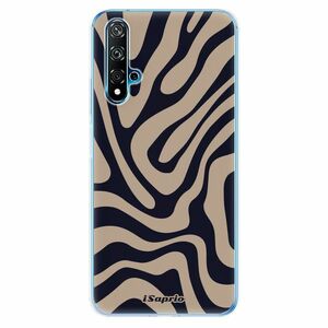 Odolné silikonové pouzdro iSaprio - Zebra Black - Huawei Nova 5T obraz