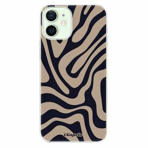 Odolné silikonové pouzdro iSaprio - Zebra Black - iPhone 12 obraz