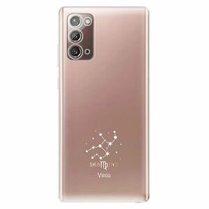 Odolné silikonové pouzdro iSaprio - čiré - Panna - Samsung Galaxy Note 20 obraz