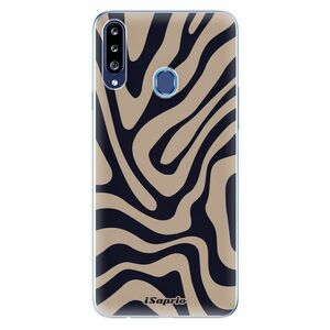 Odolné silikonové pouzdro iSaprio - Zebra Black - Samsung Galaxy A20s obraz