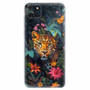 Odolné silikonové pouzdro iSaprio - Flower Jaguar - Huawei Y5p obraz