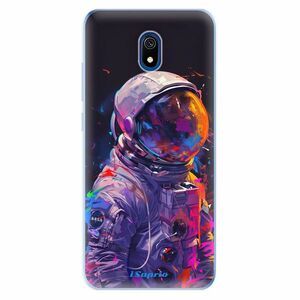 Odolné silikonové pouzdro iSaprio - Neon Astronaut - Xiaomi Redmi 8A obraz