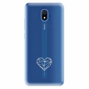 Odolné silikonové pouzdro iSaprio - čiré - Digital Love - Xiaomi Redmi 8A obraz