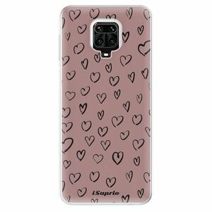 Odolné silikonové pouzdro iSaprio - Heart Dark - Xiaomi Redmi Note 9 Pro / Note 9S obraz