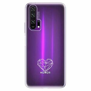 Odolné silikonové pouzdro iSaprio - čiré - Digital Love - Honor 20 Pro obraz