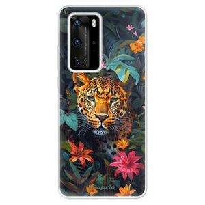 Odolné silikonové pouzdro iSaprio - Flower Jaguar - Huawei P40 Pro obraz