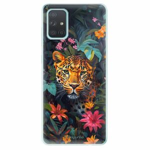 Odolné silikonové pouzdro iSaprio - Flower Jaguar - Samsung Galaxy A71 obraz