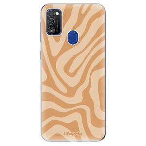 Odolné silikonové pouzdro iSaprio - Zebra Orange - Samsung Galaxy M21 obraz