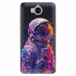 Odolné silikonové pouzdro iSaprio - Neon Astronaut - Huawei Y5 2017 / Y6 2017 obraz