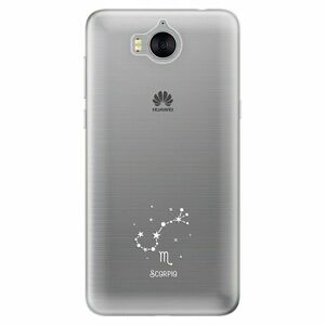 Odolné silikonové pouzdro iSaprio - čiré - Štír - Huawei Y5 2017 / Y6 2017 obraz