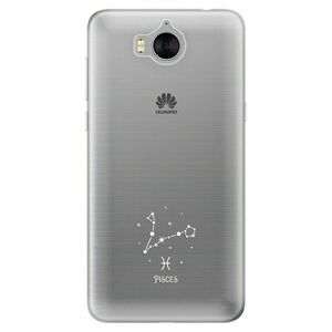 Odolné silikonové pouzdro iSaprio - čiré - Ryby - Huawei Y5 2017 / Y6 2017 obraz