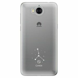 Odolné silikonové pouzdro iSaprio - čiré - Rak - Huawei Y5 2017 / Y6 2017 obraz