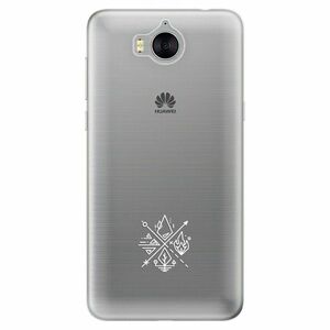 Odolné silikonové pouzdro iSaprio - čiré - Elements - Huawei Y5 2017 / Y6 2017 obraz