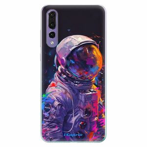 Odolné silikonové pouzdro iSaprio - Neon Astronaut - Huawei P20 Pro obraz