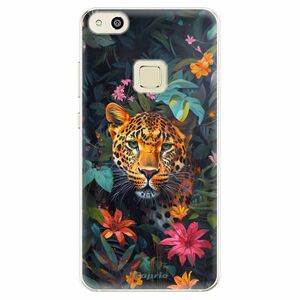 Odolné silikonové pouzdro iSaprio - Flower Jaguar - Huawei P10 Lite obraz