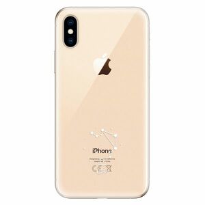 Odolné silikonové pouzdro iSaprio - čiré - Váhy - iPhone XS obraz