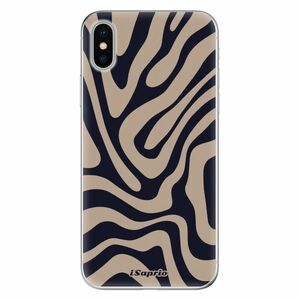 Odolné silikonové pouzdro iSaprio - Zebra Black - iPhone X obraz