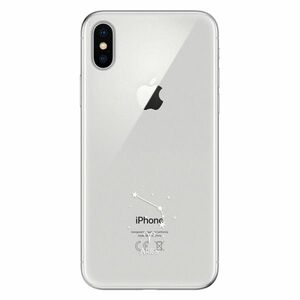 Odolné silikonové pouzdro iSaprio - čiré - Beran - iPhone X obraz