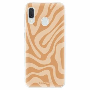 Odolné silikonové pouzdro iSaprio - Zebra Orange - Samsung Galaxy A20e obraz