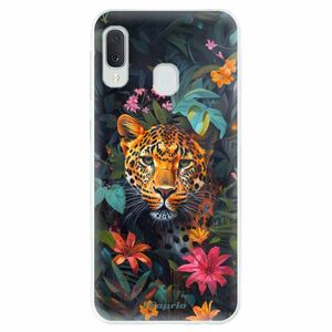 Odolné silikonové pouzdro iSaprio - Flower Jaguar - Samsung Galaxy A20e obraz