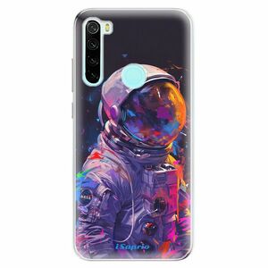 Odolné silikonové pouzdro iSaprio - Neon Astronaut - Xiaomi Redmi Note 8 obraz