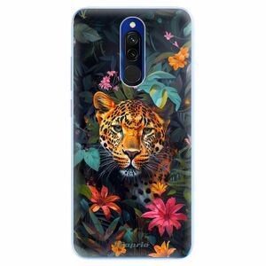 Odolné silikonové pouzdro iSaprio - Flower Jaguar - Xiaomi Redmi 8 obraz