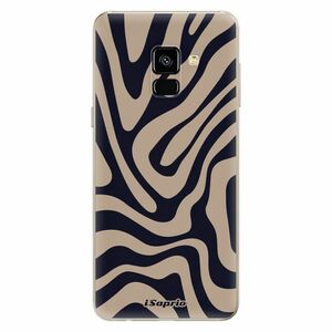 Odolné silikonové pouzdro iSaprio - Zebra Black - Samsung Galaxy A8 2018 obraz