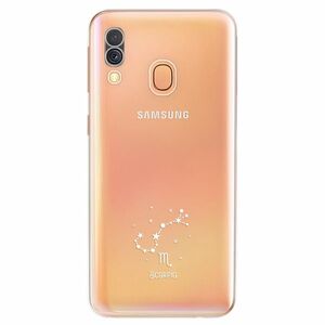 Odolné silikonové pouzdro iSaprio - čiré - Štír - Samsung Galaxy A40 obraz