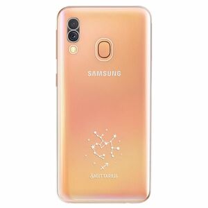 Odolné silikonové pouzdro iSaprio - čiré - Střelec - Samsung Galaxy A40 obraz