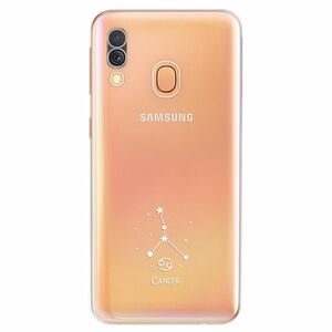 Odolné silikonové pouzdro iSaprio - čiré - Rak - Samsung Galaxy A40 obraz