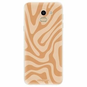 Odolné silikonové pouzdro iSaprio - Zebra Orange - Samsung Galaxy J6 obraz