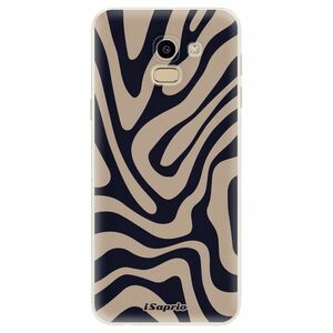 Odolné silikonové pouzdro iSaprio - Zebra Black - Samsung Galaxy J6 obraz