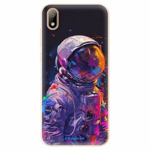 Odolné silikonové pouzdro iSaprio - Neon Astronaut - Huawei Y5 2019 obraz