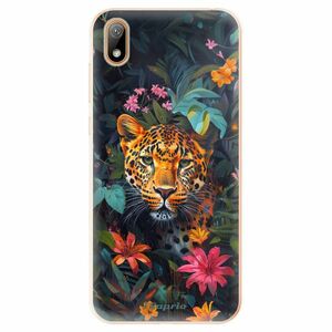 Odolné silikonové pouzdro iSaprio - Flower Jaguar - Huawei Y5 2019 obraz