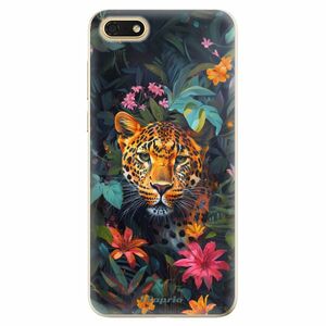 Odolné silikonové pouzdro iSaprio - Flower Jaguar - Huawei Honor 7S obraz