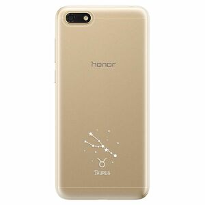 Odolné silikonové pouzdro iSaprio - čiré - Býk - Huawei Honor 7S obraz